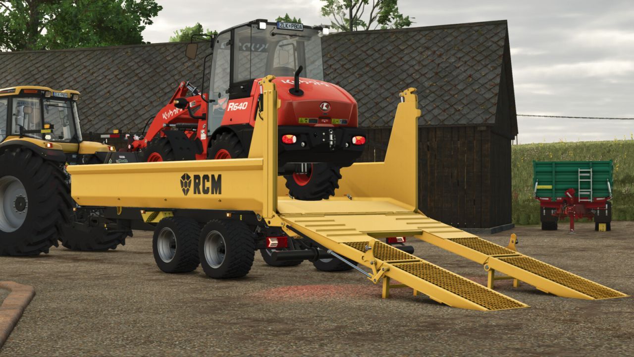 Uniwersalna Przyczepa RCM CT Plus — Potężny Zbożowy i Niskopodwoziowy dla Maszyn