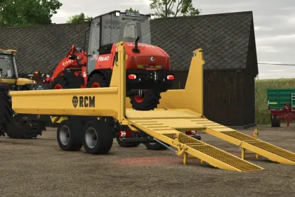 Uniwersalna Przyczepa RCM CT Plus — Potężny Zbożowy i Niskopodwoziowy dla Maszyn — 4