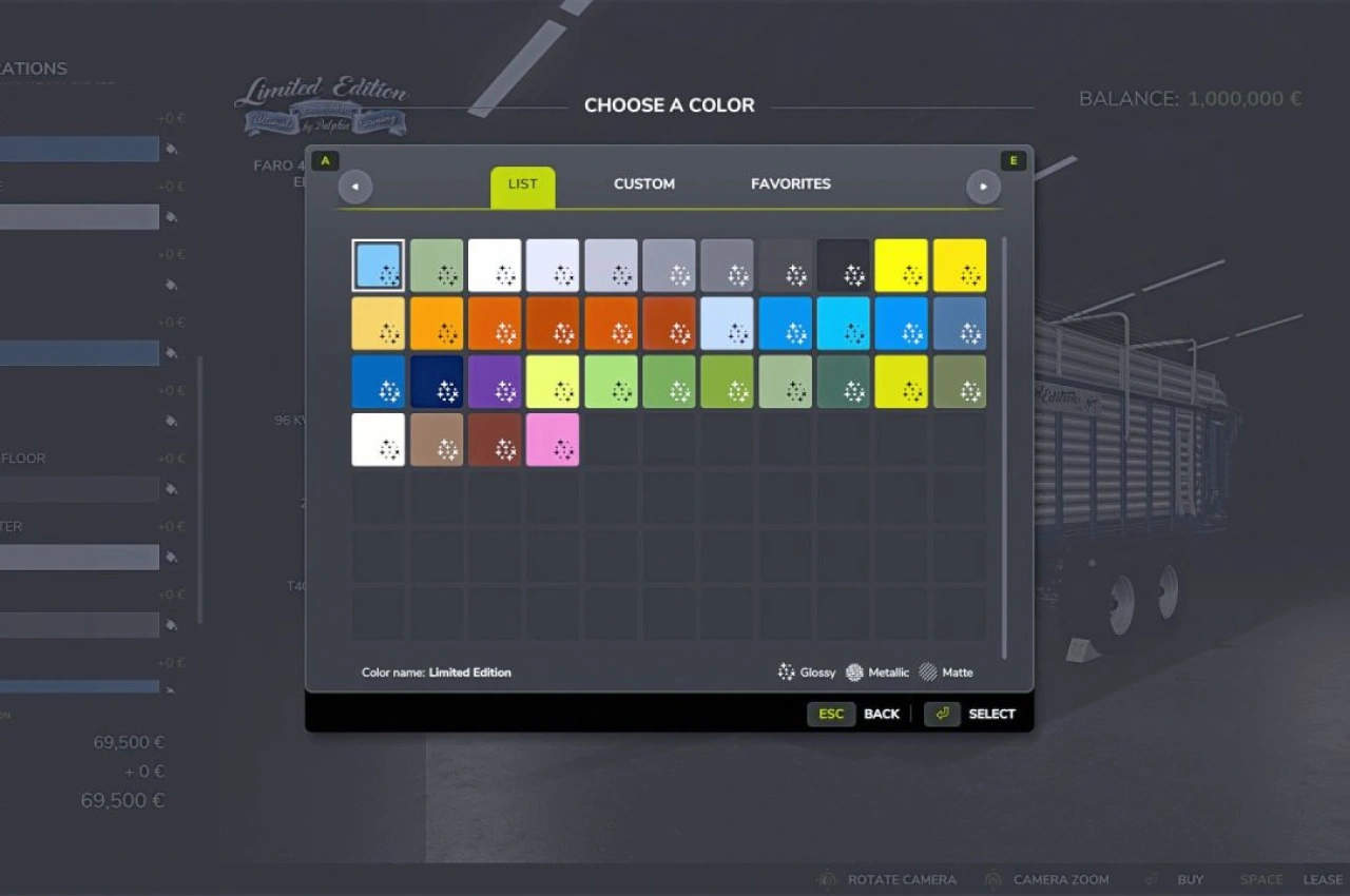 Трактор FARO 4010 Limited Edition для Farming Simulator 25