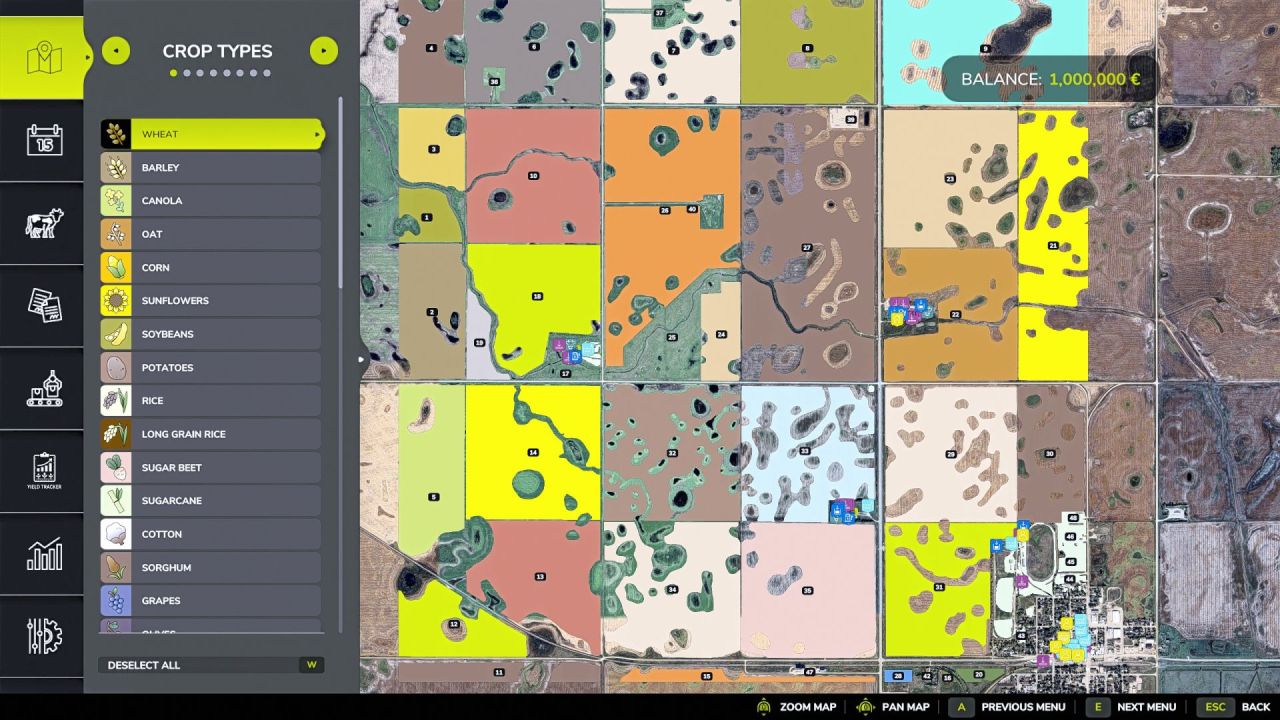 Karte SW Manitoba 4x für Farming Simulator 25