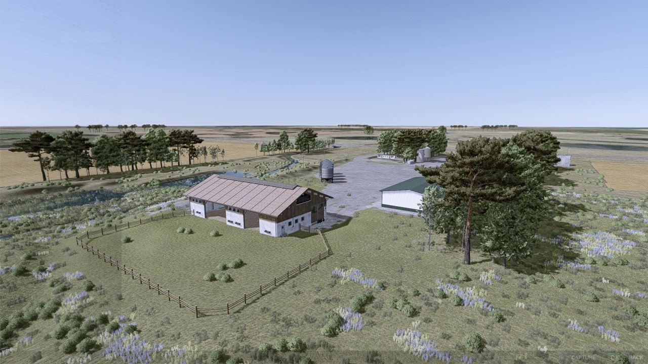 Karte SW Manitoba 4x für Farming Simulator 25