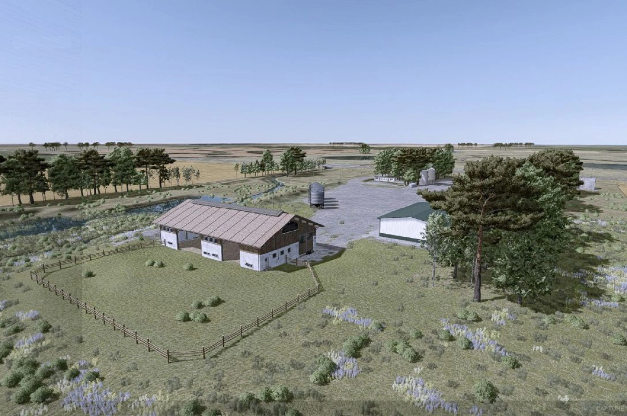 Карта SW Manitoba 4x для Farming Simulator 25