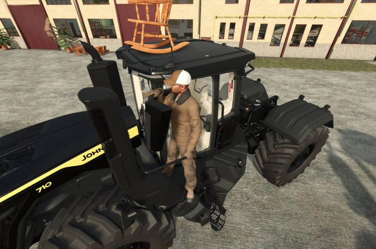 Трактор John Deere 9R/RX 830 для Farming Simulator 25
