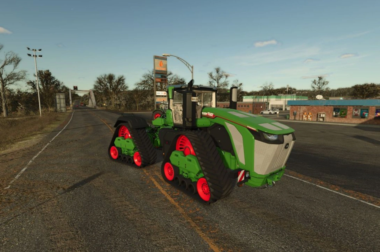 Трактор John Deere 9R/RX 830 для Farming Simulator 25