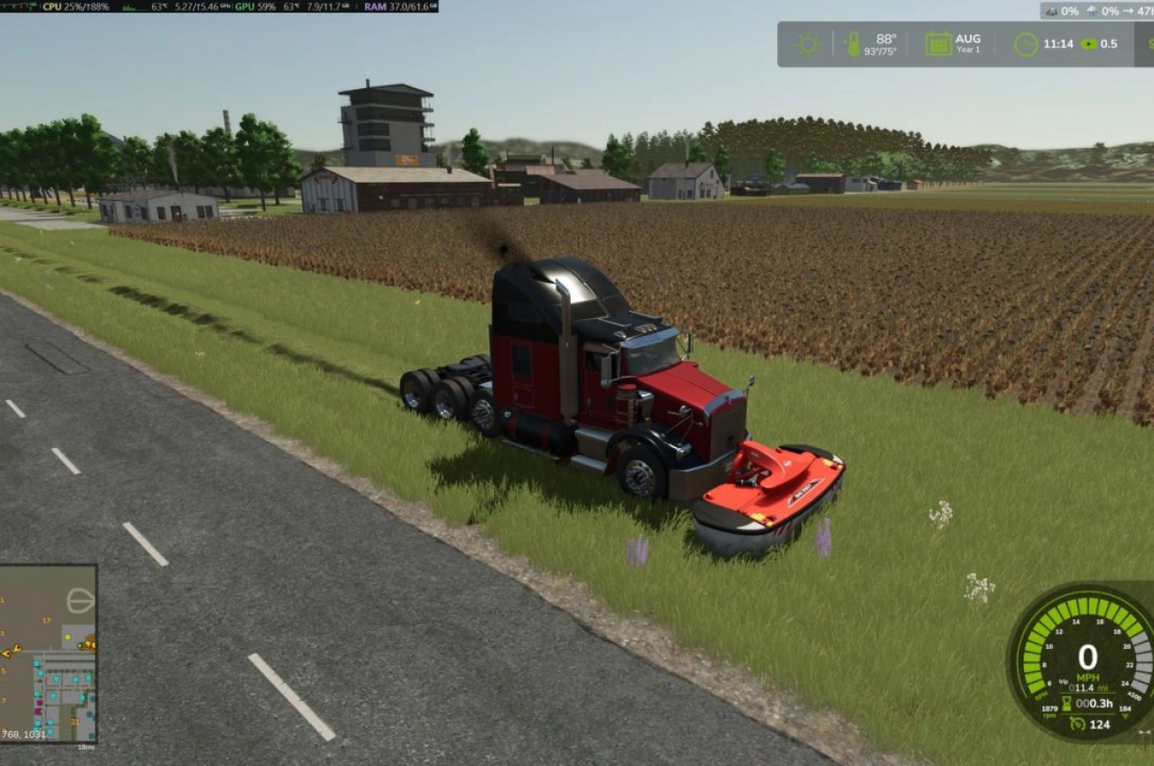 Прикріплювальний пристрій Mountable Attach Rodd для Farming Simulator 25