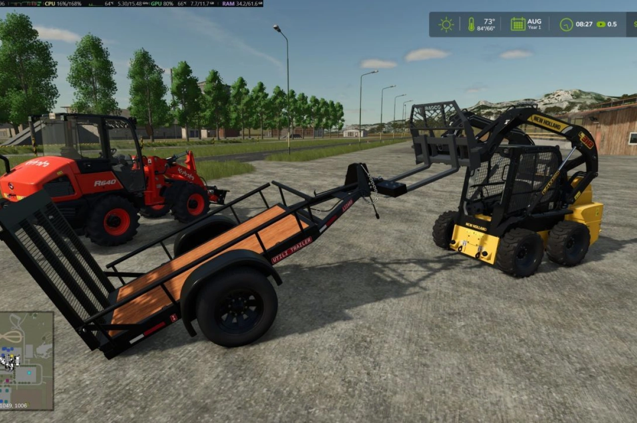 Прикріплювальний пристрій Mountable Attach Rodd для Farming Simulator 25
