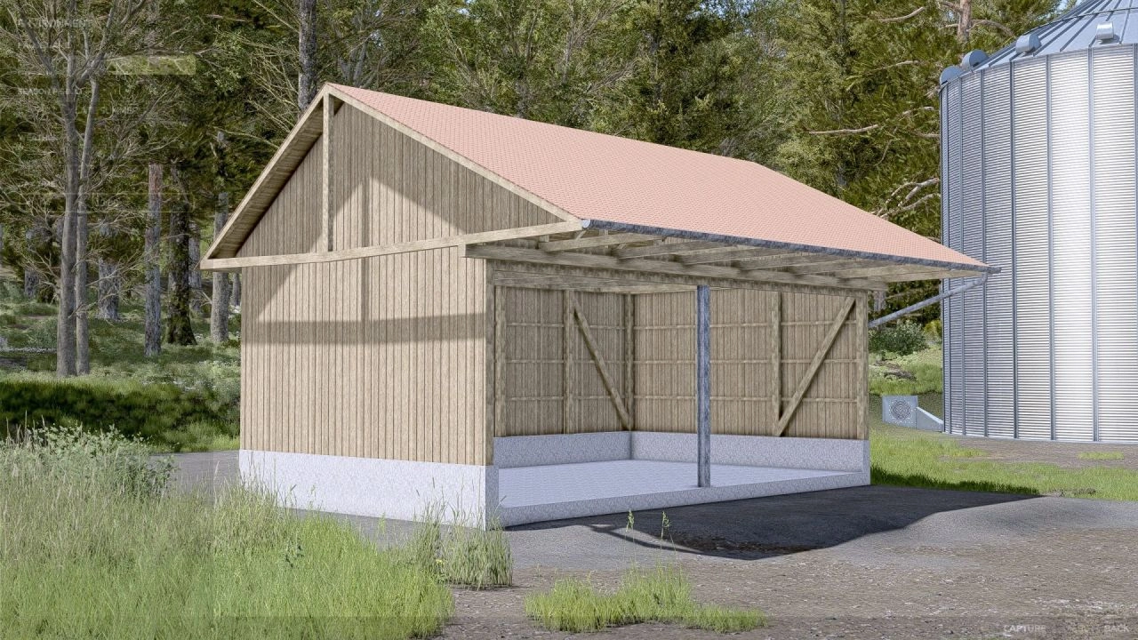 Будівля Haas Hall для Farming Simulator 25