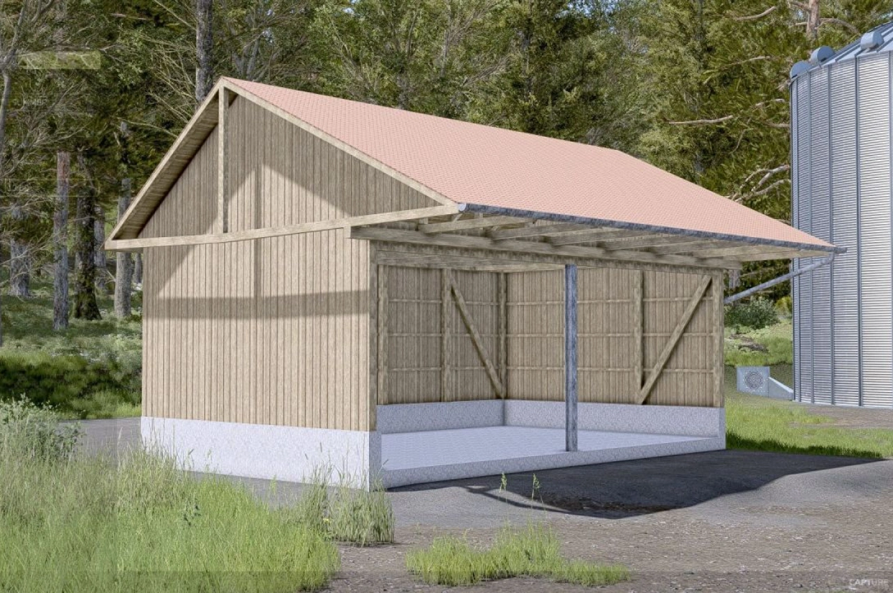 Будівля Haas Hall для Farming Simulator 25