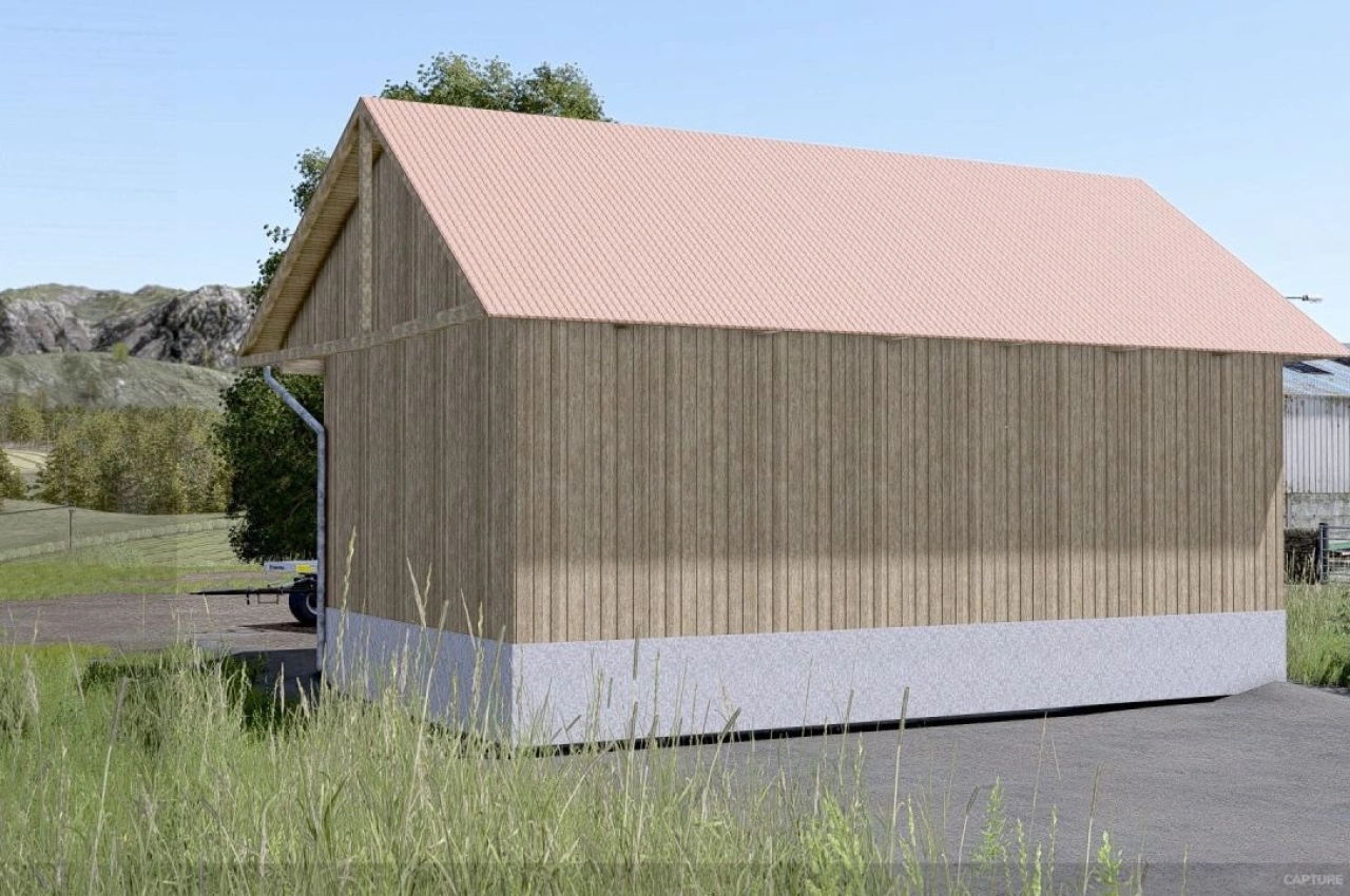 Будівля Haas Hall для Farming Simulator 25