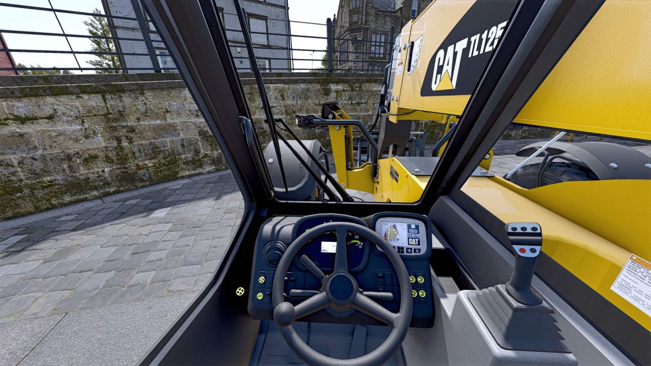 Ładowarka teleskopowa Cat 1255D do Farming Simulator 25