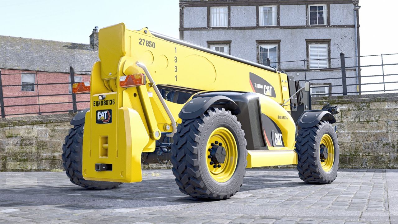 Ładowarka teleskopowa Cat 1255D do Farming Simulator 25