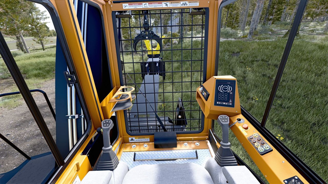 Traktor leśny Barko 595B do Farming Simulator 25