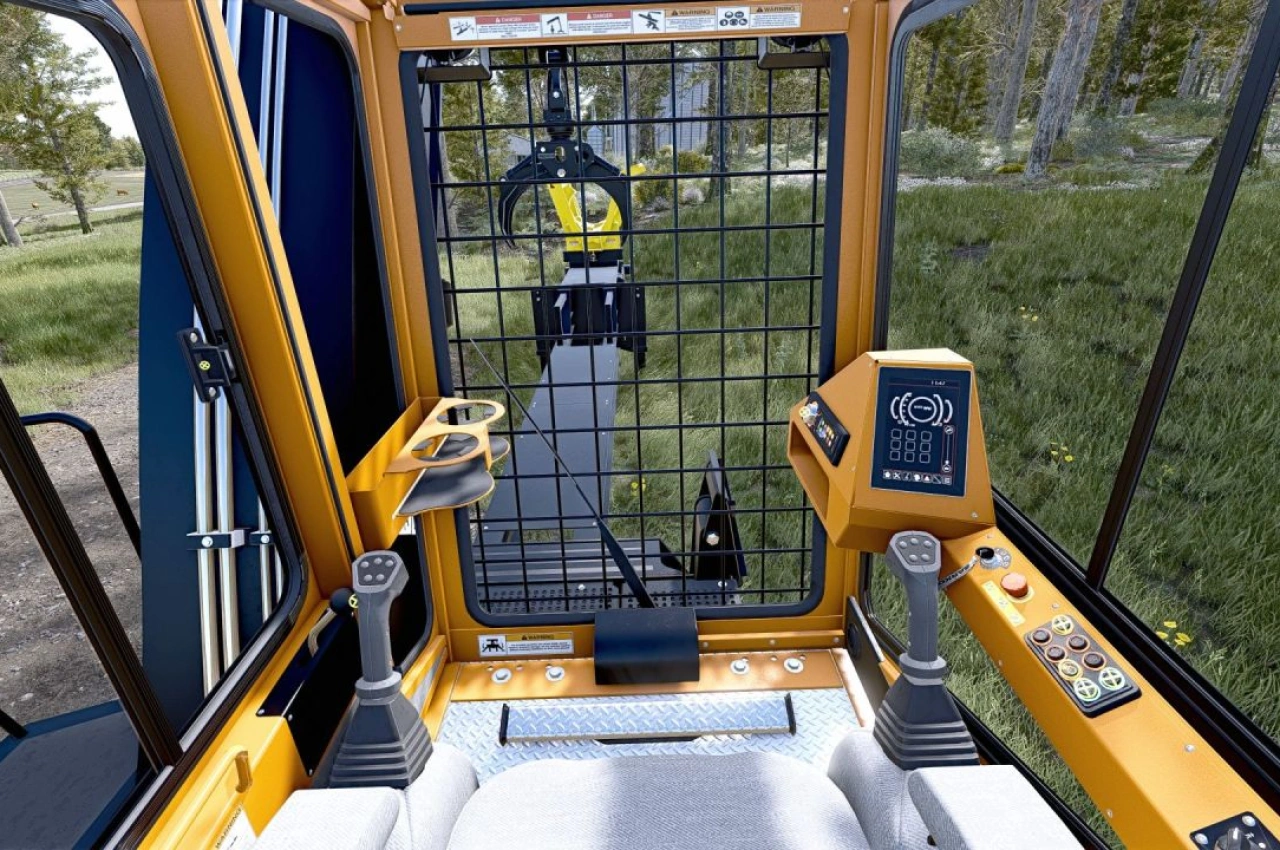 Лісозаготівельний трактор Barko 595B для Farming Simulator 25