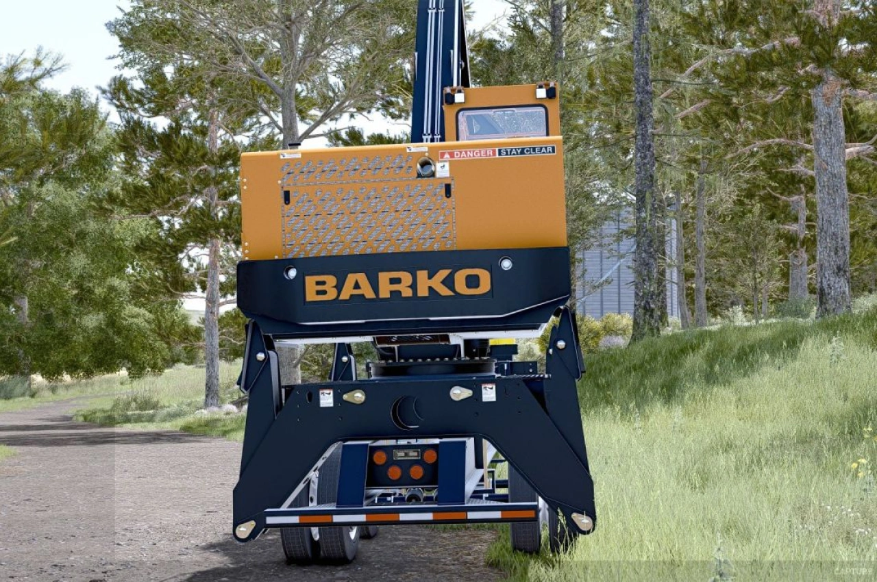 Лісозаготівельний трактор Barko 595B для Farming Simulator 25