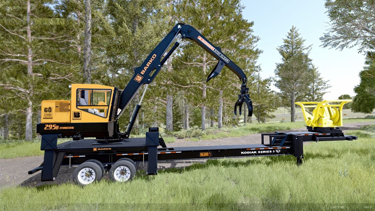 Traktor leśny Barko 595B do Farming Simulator 25