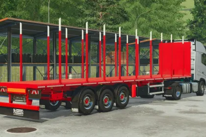 Effektives Camara Timber Trailer Pack für den Holztransport in FS25 — 1