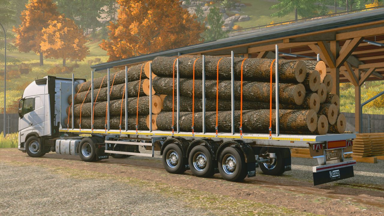 Ефективний Пак Причепів Camara Timber Trailer Pack для Перевезення Лісу у FS25