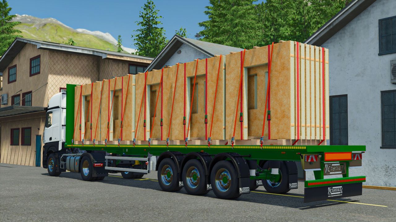 Ефективний Пак Причепів Camara Timber Trailer Pack для Перевезення Лісу у FS25