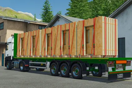 Effektives Camara Timber Trailer Pack für den Holztransport in FS25 — 6
