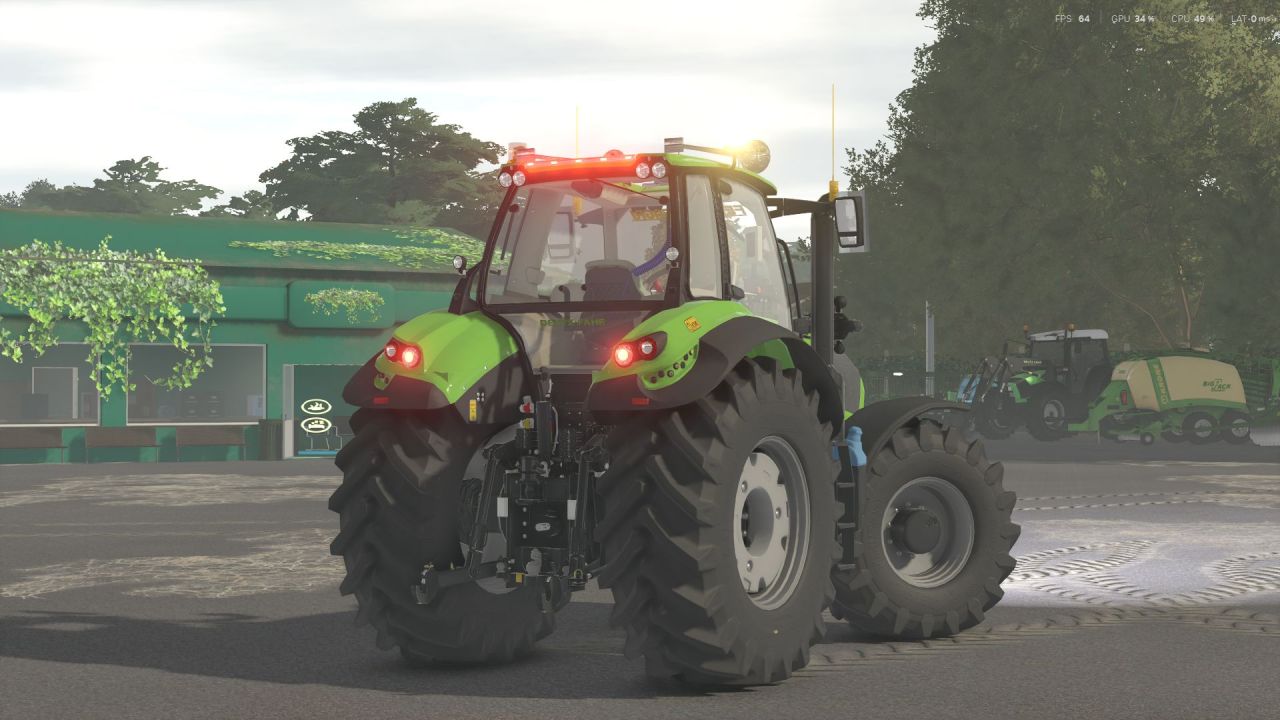 Traktor Deutz Fahr TTV 7 Series Edit do Farming Simulator 25