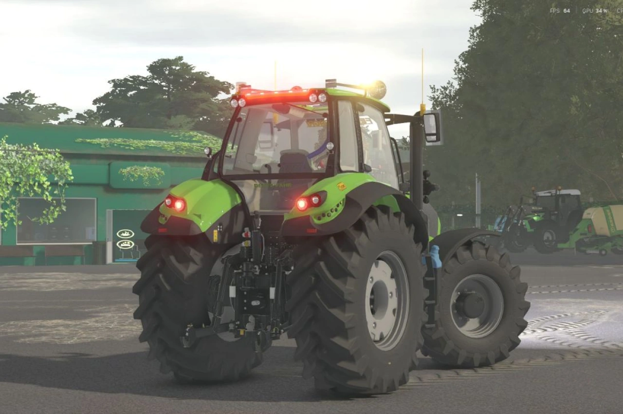 Трактор Deutz Fahr TTV 7 Series Edit для Farming Simulator 25