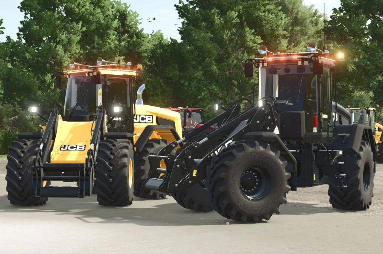 Навантажувач JCB 435S Edit для Farming Simulator 25
