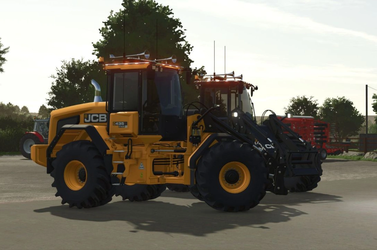 Навантажувач JCB 435S Edit для Farming Simulator 25