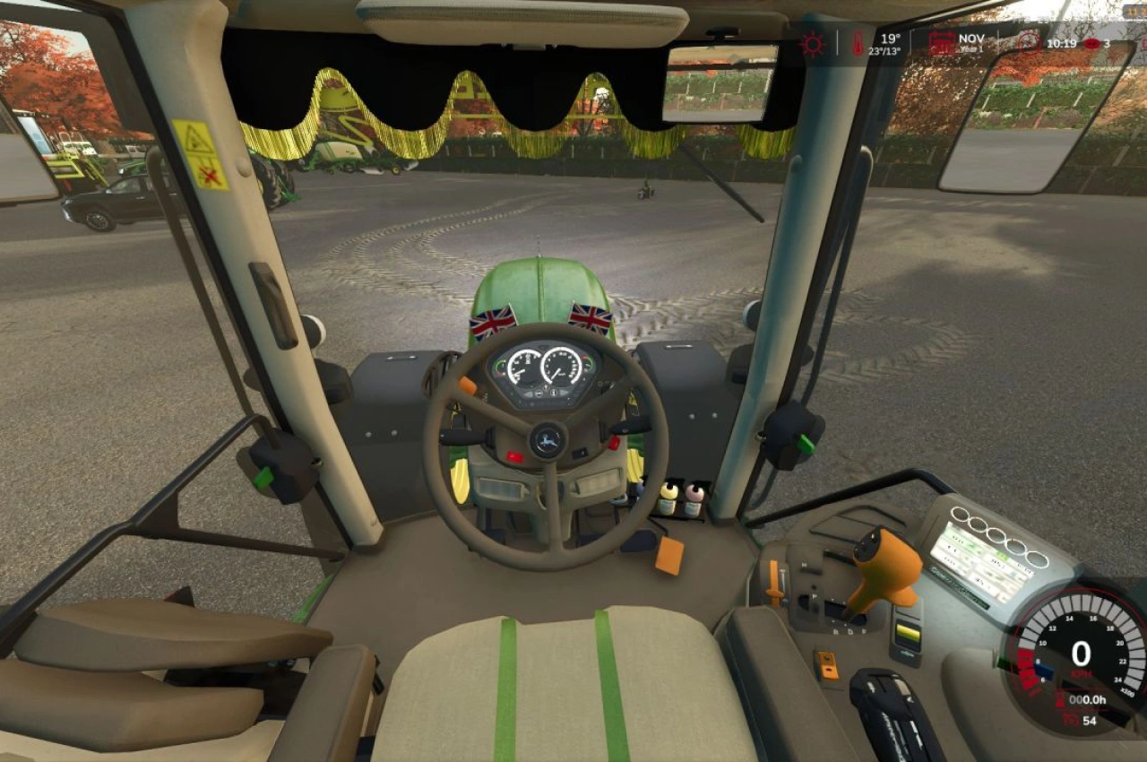 Трактор John Deere 7530 Edit для Farming Simulator 25