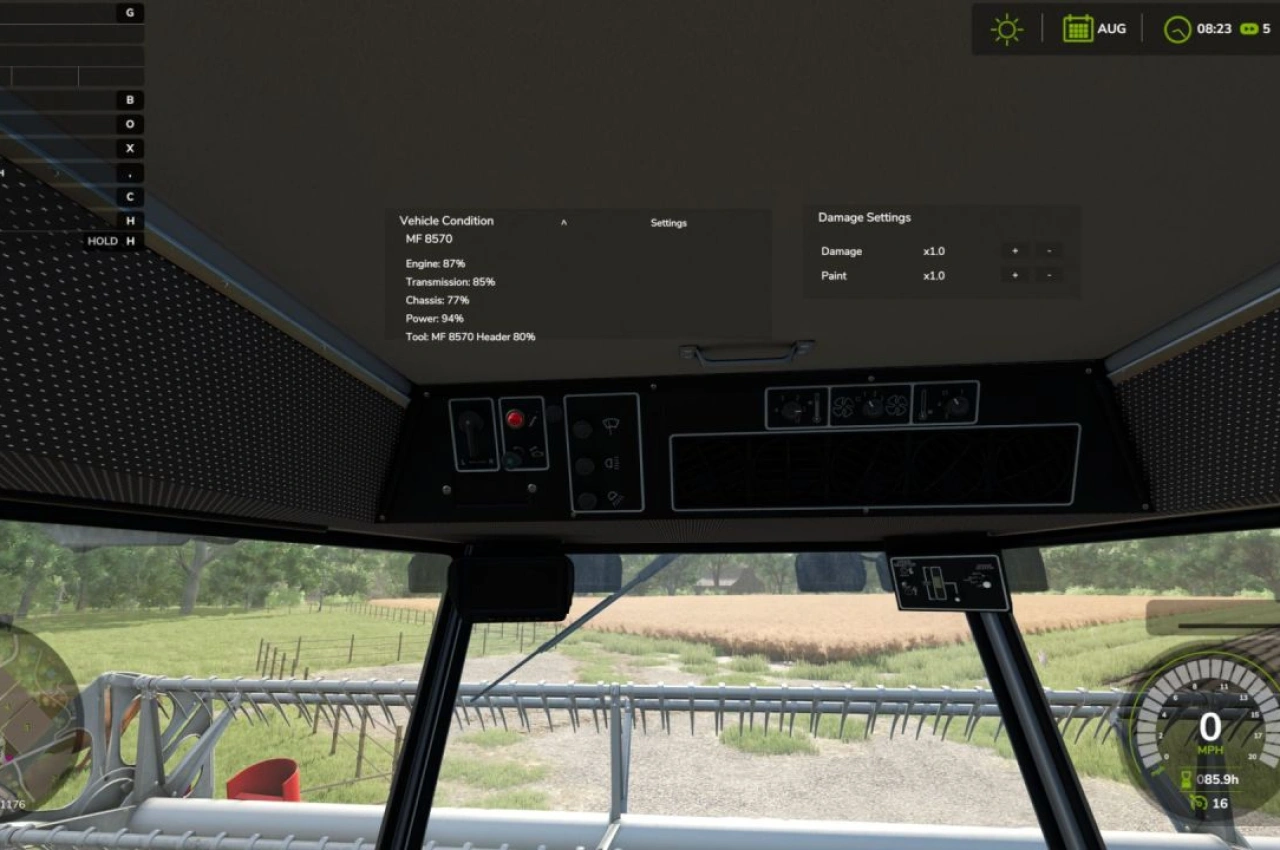 Система реалістичного пошкодження для Farming Simulator 25