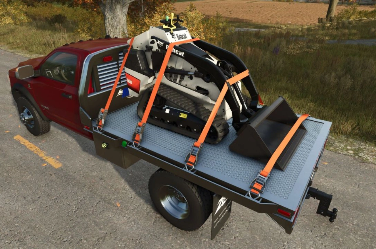 Компактний навантажувач Bobcat MT100 для Farming Simulator 25