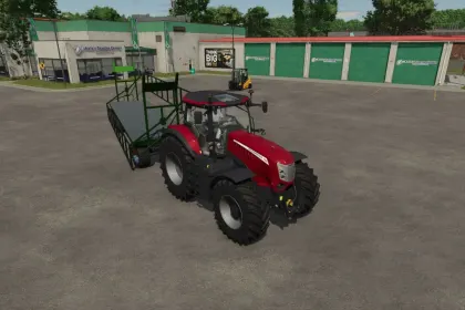 Ефективний Причіп Krassort Bale Trailer з Автозавантаженням Тюків для FS25