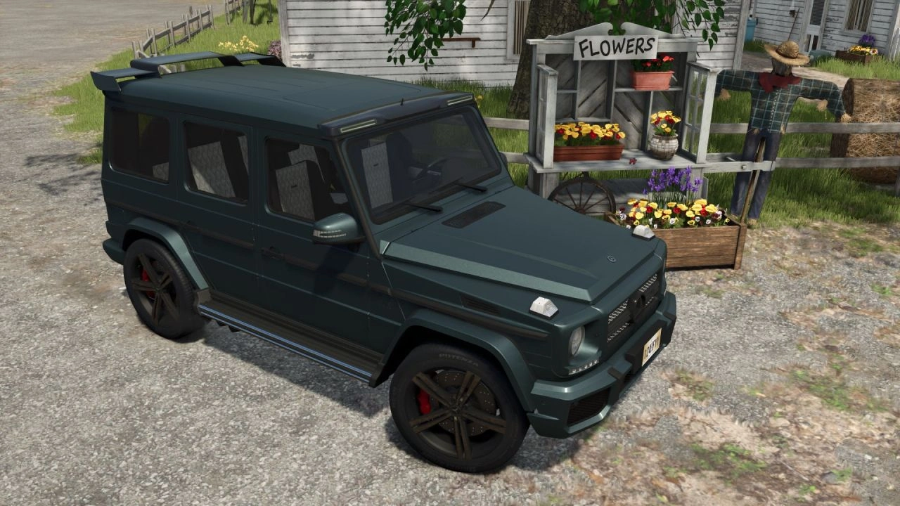 Автомобіль Mercedes Benz G65 AMG для Farming Simulator 25