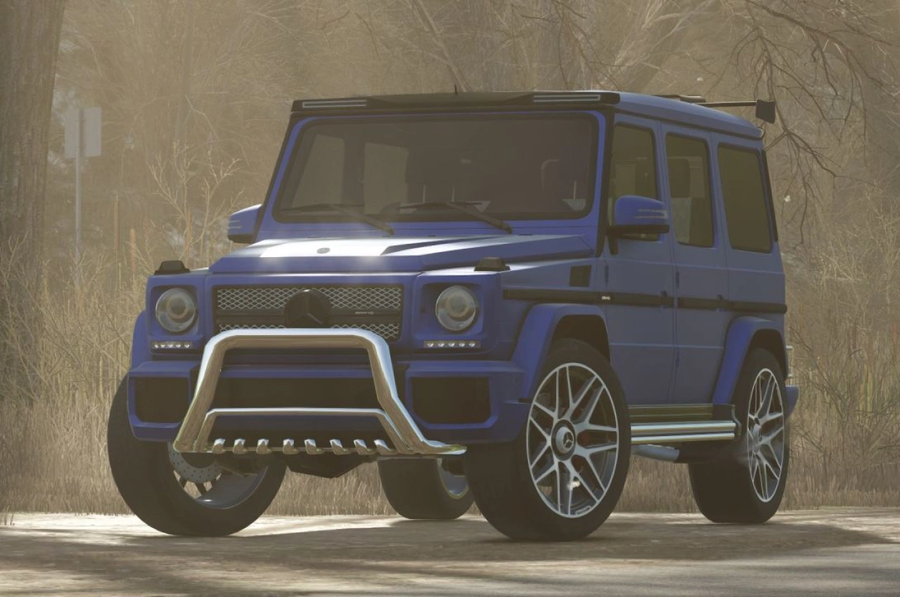 Автомобіль Mercedes Benz G65 AMG для Farming Simulator 25