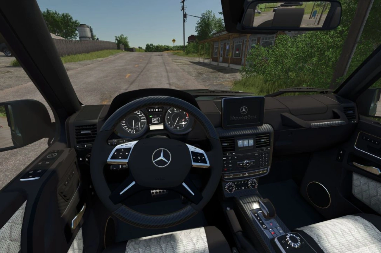 Автомобіль Mercedes Benz G65 AMG для Farming Simulator 25