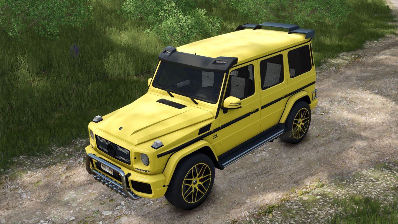 Car Mercedes Benz G65 AMG for Farming Simulator 25