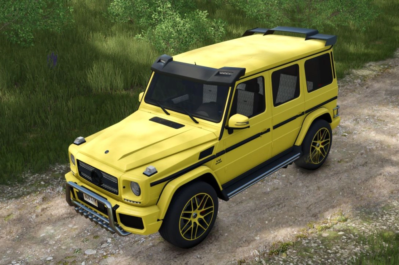 Автомобіль Mercedes Benz G65 AMG для Farming Simulator 25
