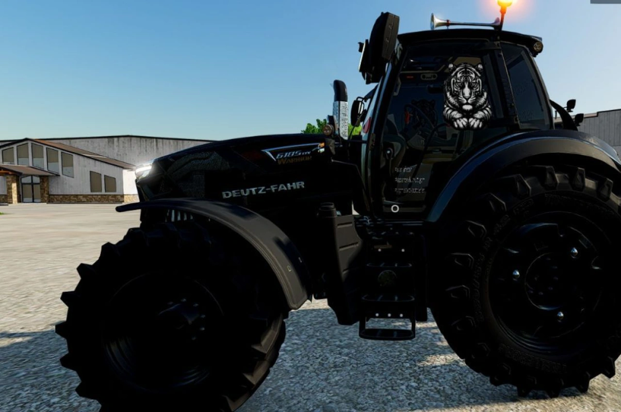 Трактор Deutz Fahr Series 6185 TTV для Farming Simulator 22