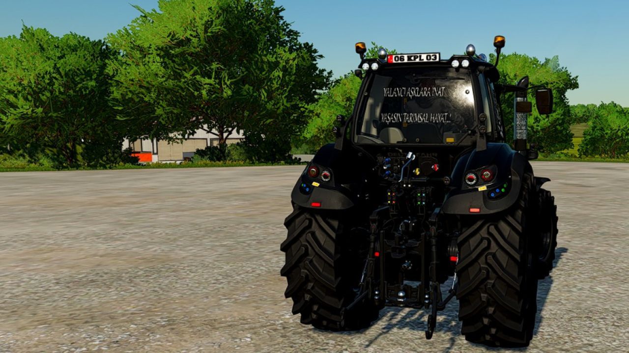 Tractor Deutz Fahr Series 6185 TTV for Farming Simulator 22