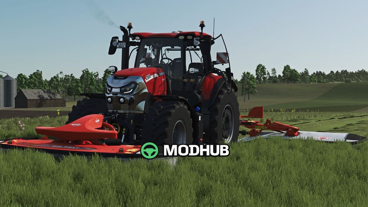Мод на Потужний Трактор Case Puma 185–260 CVXDrive для FS25 (Легендарна Серія)
