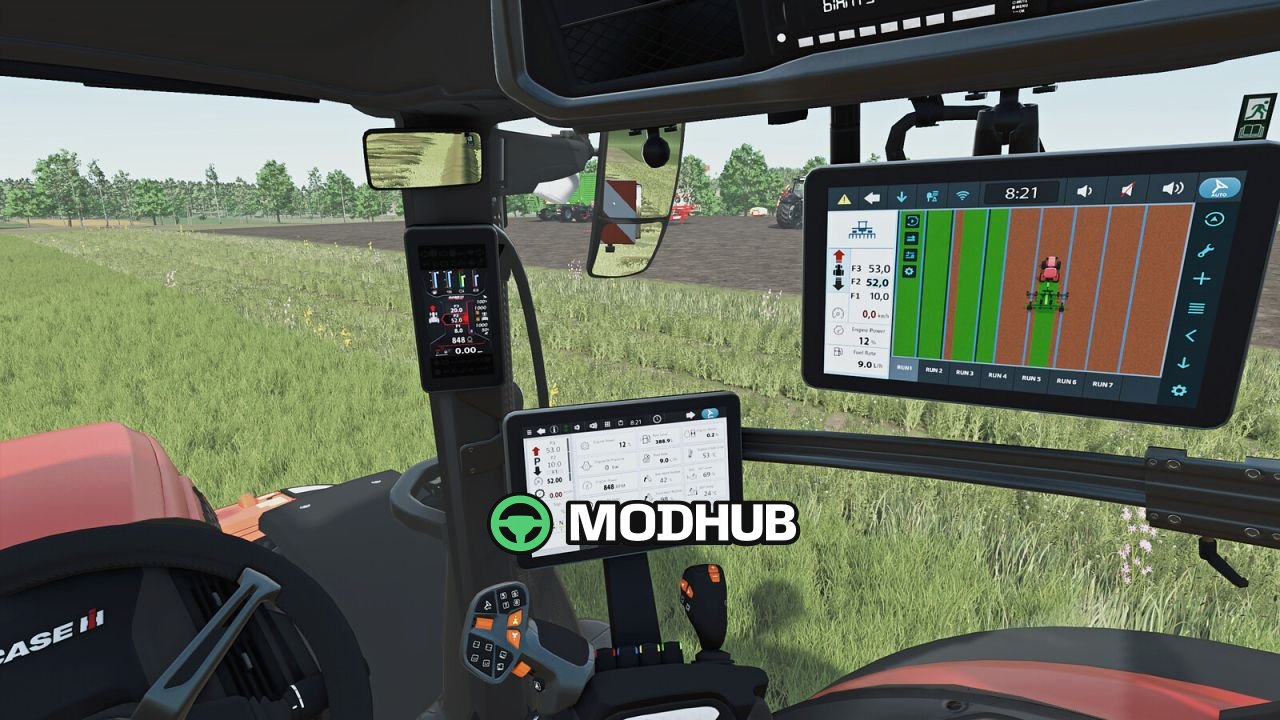 Мод на Потужний Трактор Case Puma 185–260 CVXDrive для FS25 (Легендарна Серія)