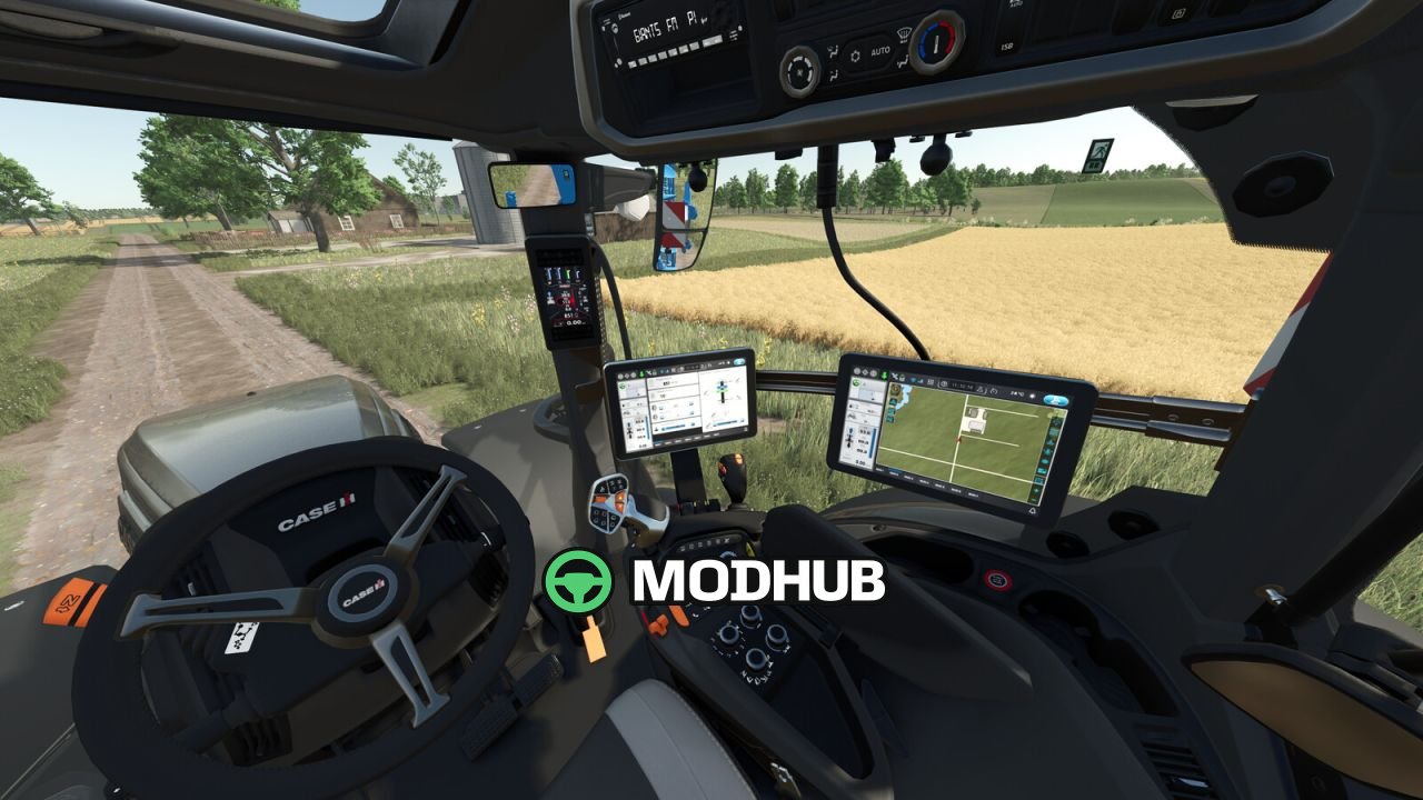 Мод на Потужний Трактор Case Puma 185–260 CVXDrive для FS25 (Легендарна Серія)