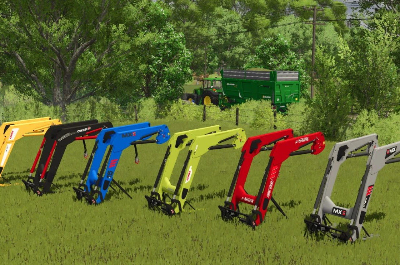 Loader MX T414 FL140 for Farming Simulator 25 — 1