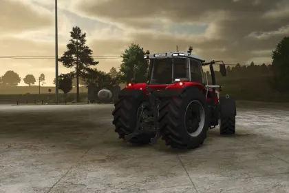 Traktor Massey Ferguson 7S für Farming Simulator 25 — 2