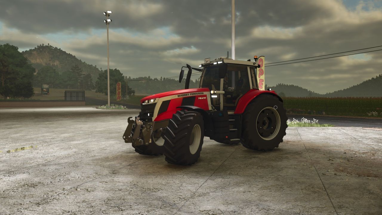 Traktor Massey Ferguson 7S für Farming Simulator 25