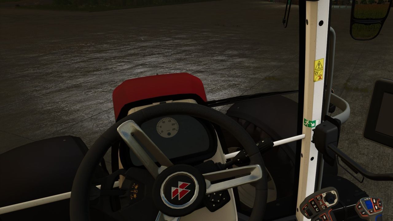 Traktor Massey Ferguson 7S für Farming Simulator 25