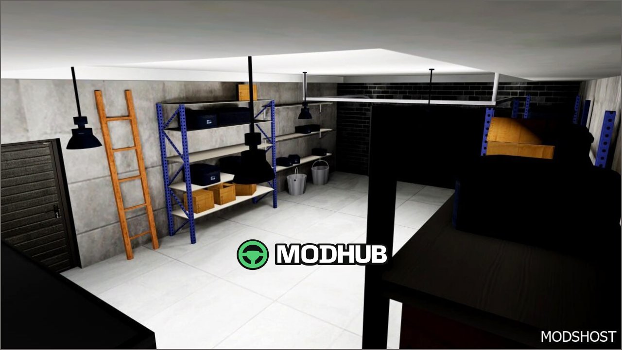 Карта Шоурум Гараж 0.38 для BeamNG.drive