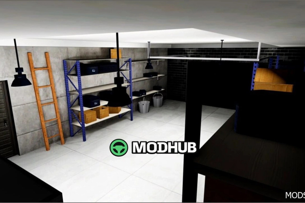 Карта Шоурум Гараж 0.38 для BeamNG.drive — 2