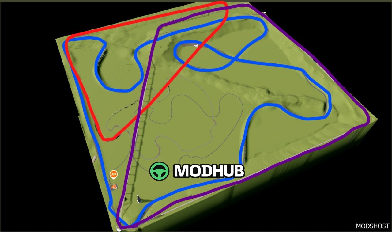 Карта Band1t Parkway 0.38 для BeamNG.drive