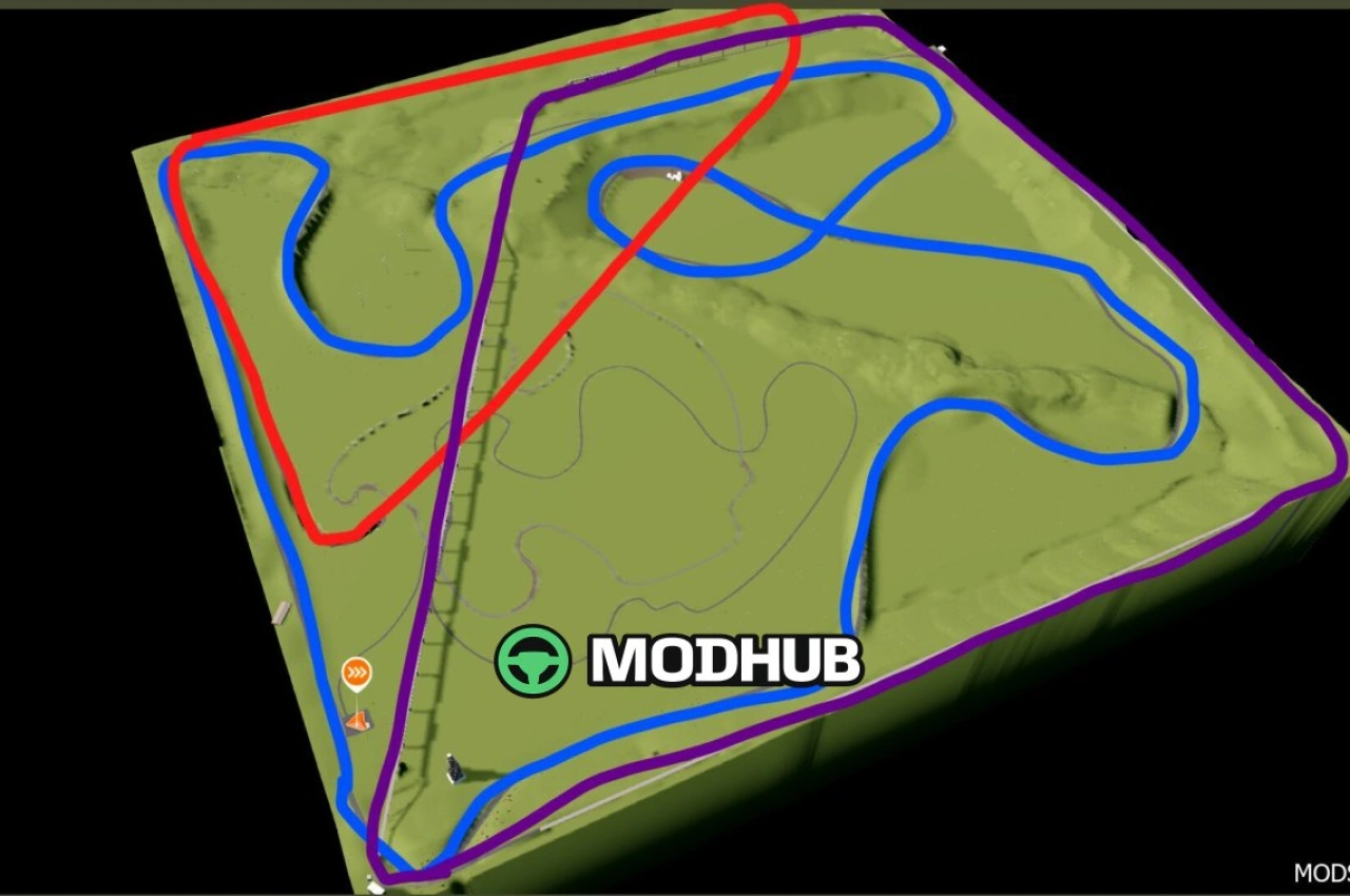 Карта Band1t Parkway 0.38 для BeamNG.drive — 3