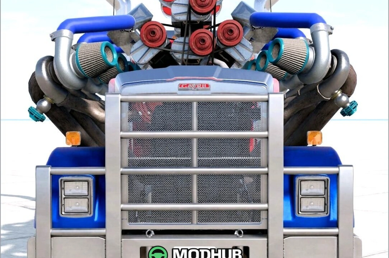 Локомотивний двигун для BeamNG.drive — 3